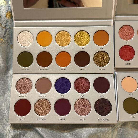 Jaclyn Hill X Morphe Eyeshadow THE VAULT Palette Set of 4 Authentic makeup - Picture 13 of 14